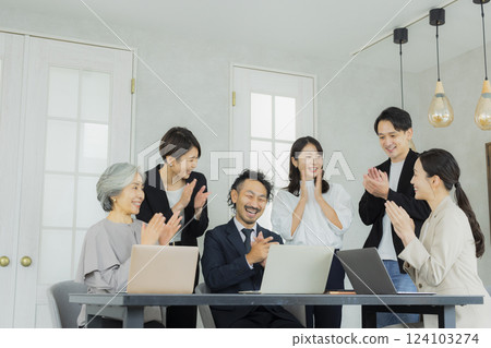 Office worker to meet Office worker to meet 124103274