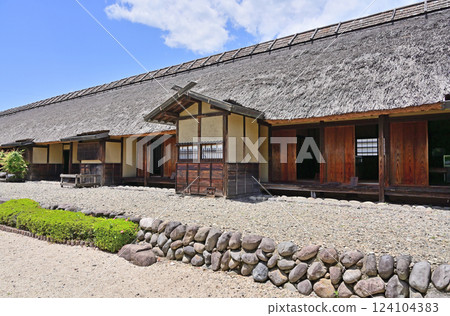 Walking around Annaka-juku on the Nakasendo: Former Annaka Domain Samurai Tenements, Annaka City Walking around Annaka-juku on the Nakasendo: Former Annaka Domain Samurai Tenements, Annaka City 124104383