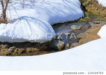 Early spring in March at Oide Village in Hakuba Early spring in March at Oide Village in Hakuba 124104763