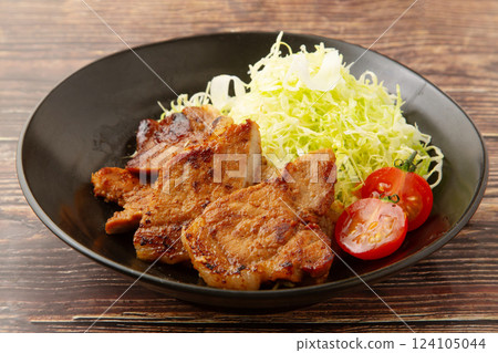 Pork loin marinated in miso 124105044