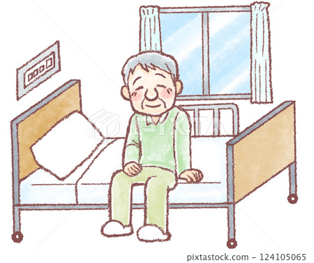 短期住院_老年人_護理床 短期住院_老年人_護理床 124105065