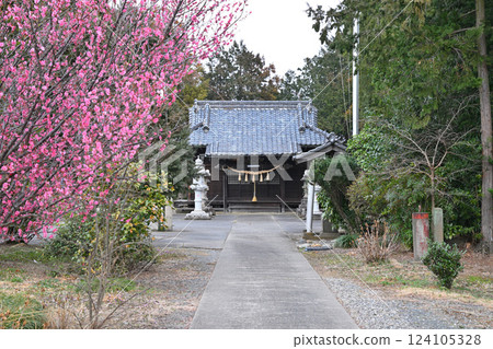 蒲田八幡神社、迎春祭拜殿、川越市 124105328