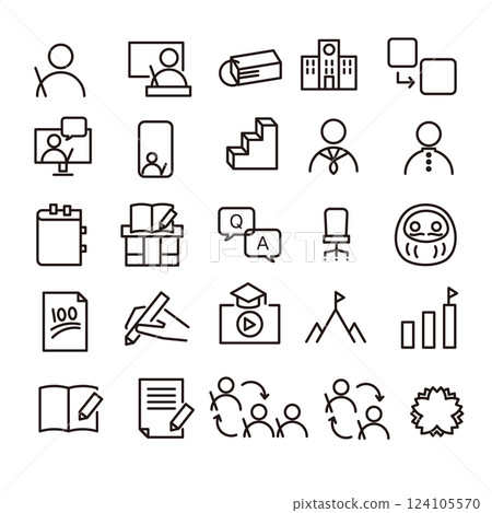 學習象形圖圖示集 124105570