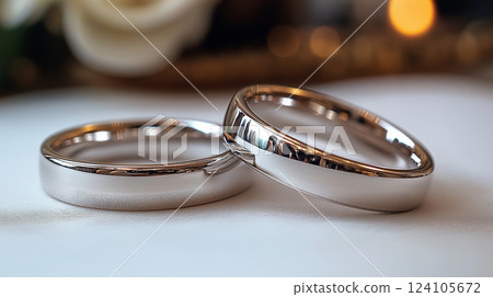 wedding ring 124105672