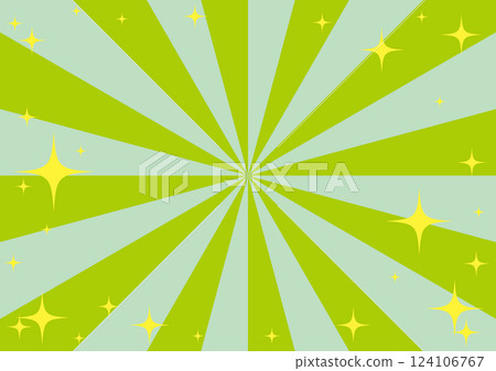 A vibrant background illustration with sparkling concentrated lines 124106767