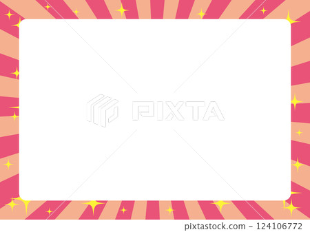 A vibrant background illustration with sparkling concentrated lines A vibrant background illustration with sparkling concentrated lines 124106772