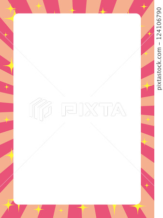 A vibrant background illustration with sparkling concentrated lines 124106790