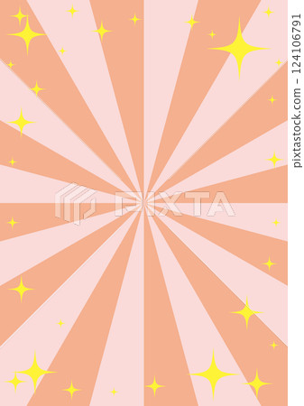 充滿活力的背景插圖，帶有閃閃發光的集中線條 124106791