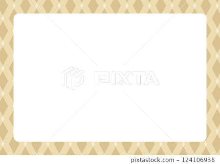 Diamond lattice pattern background illustration Diamond lattice pattern background illustration 124106938