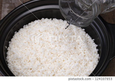 Recipe for making octopus rice 124107853