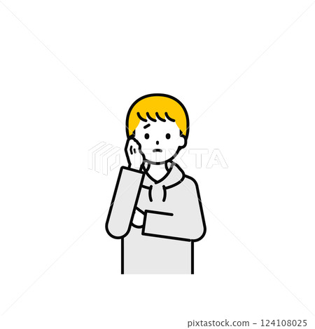 上半身pose_簡單休閒裝的男生12 上半身pose_簡單休閒裝的男生12 124108025