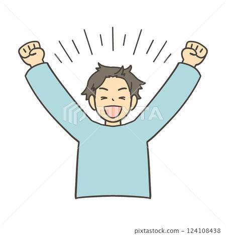 A man who is 10 years old A man who is 10 years old 124108438