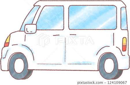 White car 124109067