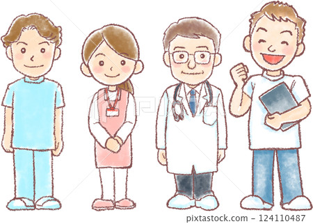 4名醫護人員 124110487