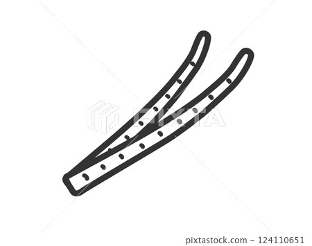 牛蒡圖示插圖(線條描畫) 牛蒡圖示插圖(線條描畫) 124110651