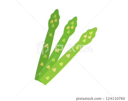 Illustration of asparagus icon 124110760