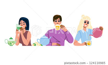 blend herbal tea vector blend herbal tea vector 124110985