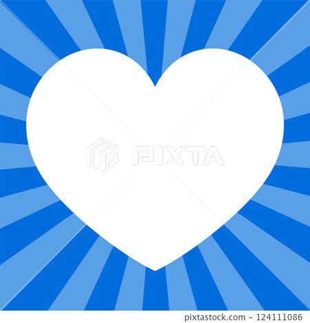Background material: Pop radial background, heart-shaped frame Background material: Pop radial background, heart-shaped frame 124111086