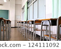 A classroom with no one 124111092