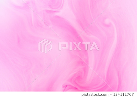 Pink watercolor pattern background material 124111707