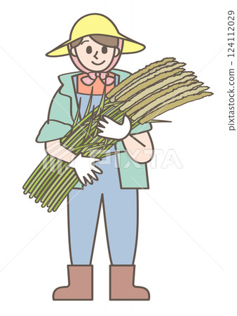 Rice farmer Rice farmer 124112029