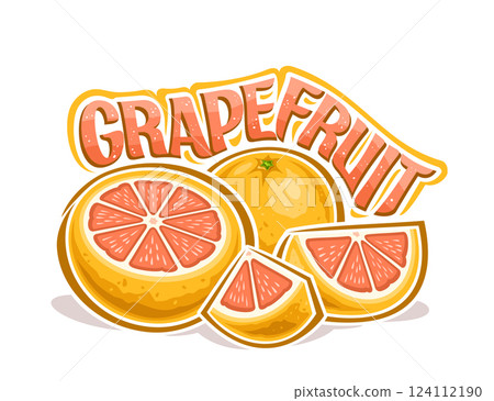 Vector logo for Grapefruit 124112190