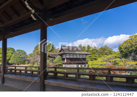 從太平閣望去的京都、平安神宮、尚美館 124112447