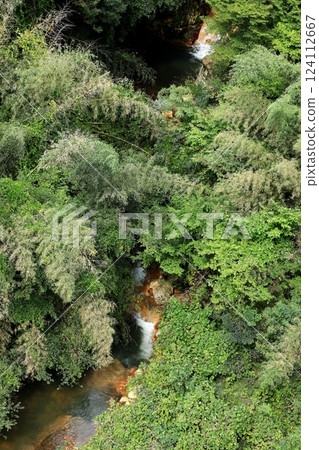 Agatsuma Gorge in early autumn 124112667