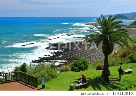 [Miyazaki Prefecture] Sunny Nichinan Coast (Devil's Sentakuita) 124113010