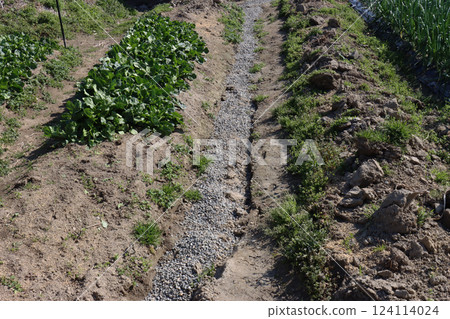 Culvert drainage pipe construction completed 124114024