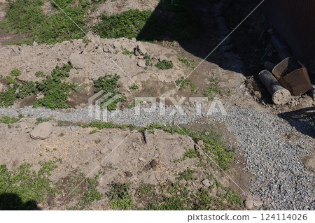 涵洞排水管道施工完成 124114026