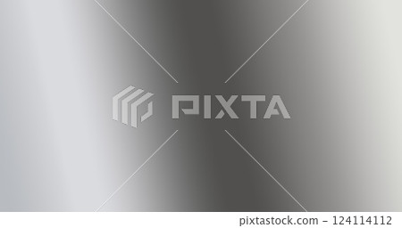 Smooth metallic gradient texture in black, white and gray tones for backgrounds and design projects 124114112