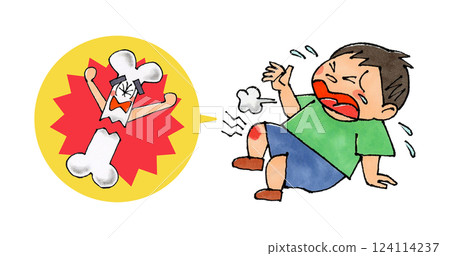 男孩骨折 男孩骨折 124114237