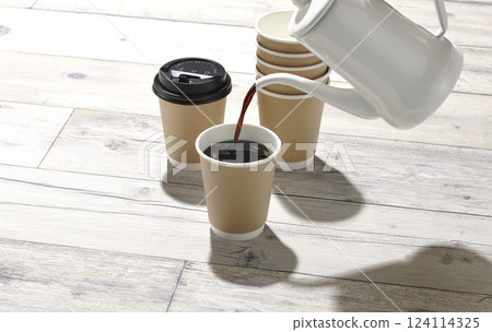 paper cup paper cup 124114325
