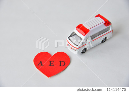 AED 救護車影像 124114470