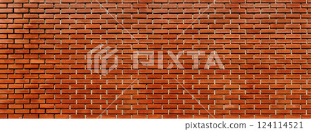 Brick wall background texture, brick wall, grunge, wall pattern, brick wallpaper texture. 124114521