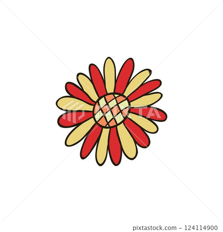Textile template. Decorative folk element, decor Textile template. Decorative folk element, decor 124114900