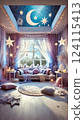 Living room Stars Night sky 124115413