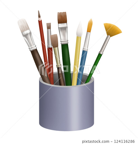Brushes in a brush holder③ 124116286