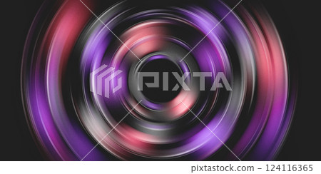 Spin blur effect in purple and red colors with grainy texture Spin blur effect in purple and red colors with grainy texture 124116365