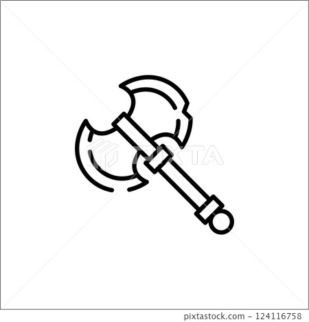 Viking Battle Axe icon Viking Battle Axe icon 124116758