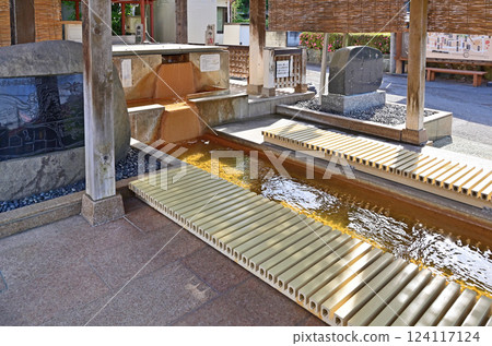 漫步中山道安中宿：安中市磯部町部溫泉足浴 124117124