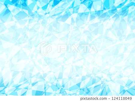 閃閃發光的精細幾何圖案背景（淺藍色） 124118049
