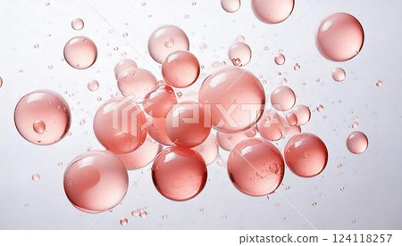 乳液和美容液等保濕的表現。 124118257