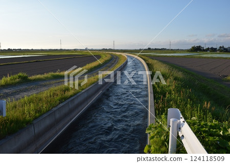Agricultural canals 124118509
