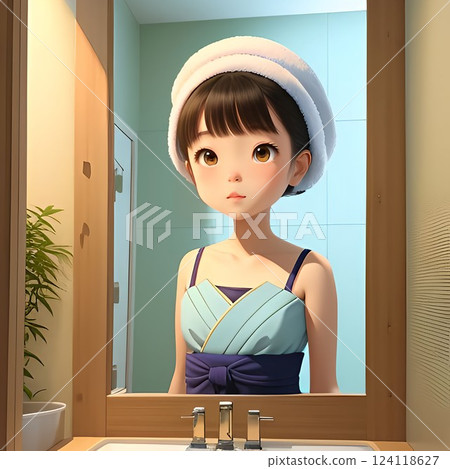 女生 女孩 女性 124118627