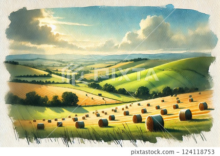 Grass roll 124118753