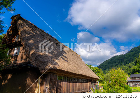 [World Heritage] Gokayama and Suganuma Gassho-style Village in early summer [Toyama Prefecture] 124119219