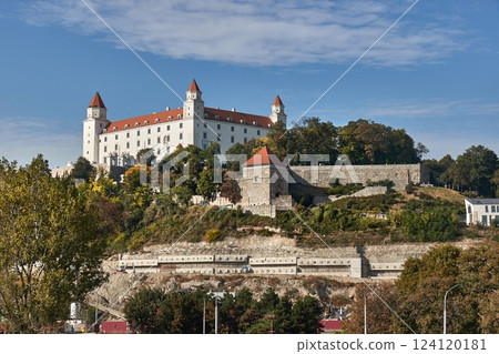 Castle building in Bratislava, Slovakia 124120181