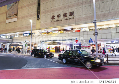 Kitasenju Station West Exit Plaza Tokyo 124120834